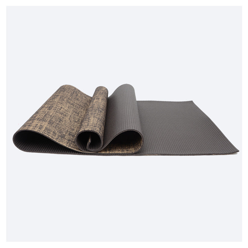 Sweat-resistant anti-slip yoga mat for intense workouts