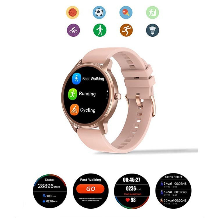 Fitness tracker with sleep and heart rate monitoring
