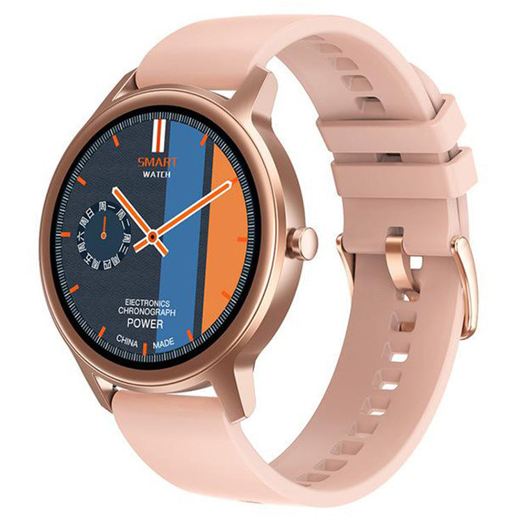 Slim waterproof fitness band with sleep analysis
