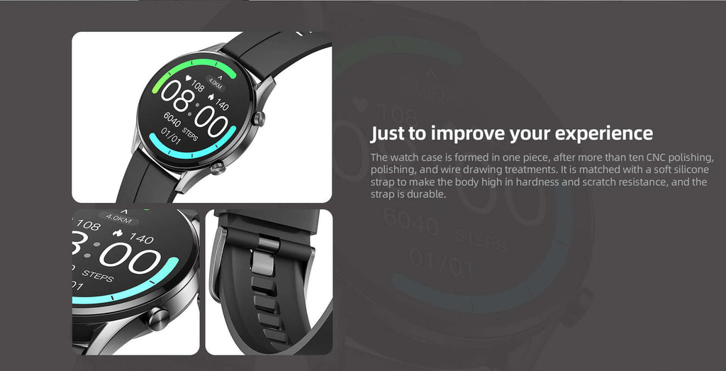 IMILAB W12 sports smart watch with heart rate and waterproof design
