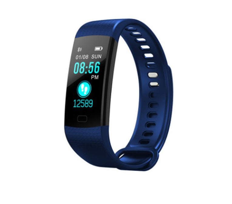 Fitness tracker bracelet with heart rate monitor