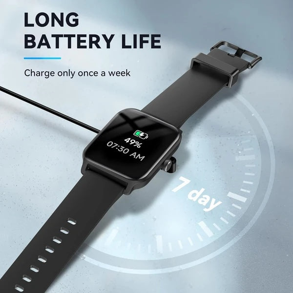Smartwatch with built-in Alexa and health tracking features