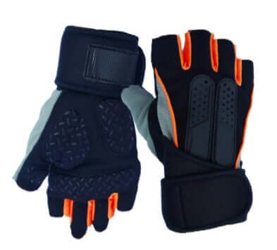 Unisex tactical weight lifting gym gloves with padded palm and wrist support for enhanced grip and protection.